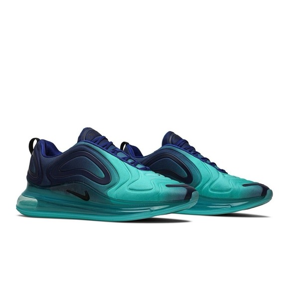 Nike‎ Air Max 720 Sea Forest Blue Green Women's 10.5 Pristine Running Shoe - Picture 1 of 14